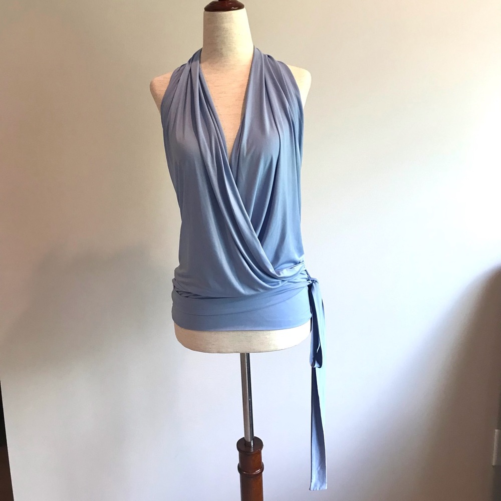 Gorgeous Arden B Halter Top w/ Sexy Drape - XS